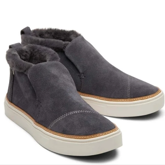 Toms Women Paxton Suede Comfort Ankle Booties shoes sz 8.5