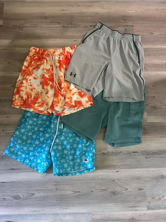 Bundle of Men’s Variety Small shorts swim athletic casual wear