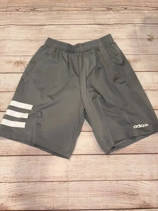 Adidas Shorts Men's Medium Gray Climalite Athletic