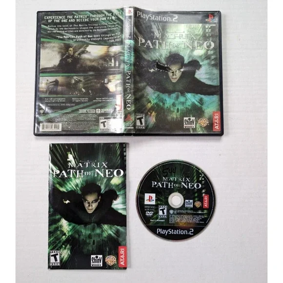 READ The Matrix Path of Neo Complete Sony PlayStation 2 CIB 2005 Tested