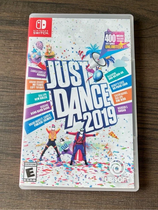 Just Dance 2019 Nintendo Switch great shape with case