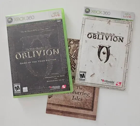 Xbox 360 Oblivion: The Elder Scrolls IV (game of the year edition)