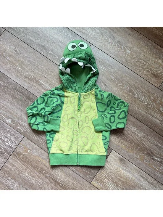 Disney Parks Toy Story Rex Zip Up Hoodie
