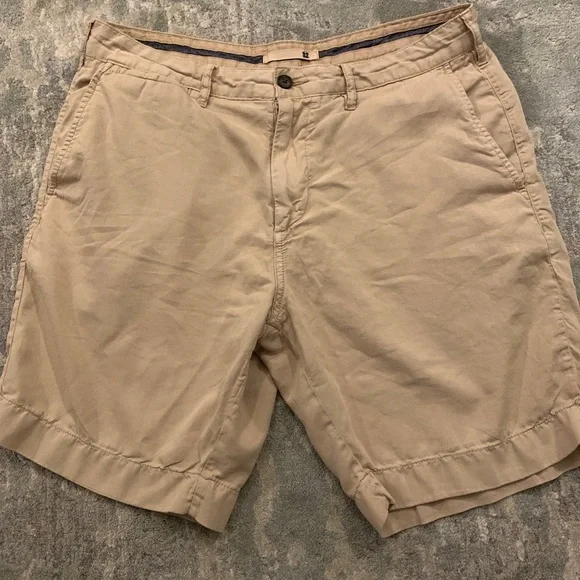 Faherty Island Life Shorts Men's 32 Khaki 8