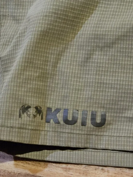 KUIU Ripstop Mens Size 42 Shorts Olive Color - Pre Owned