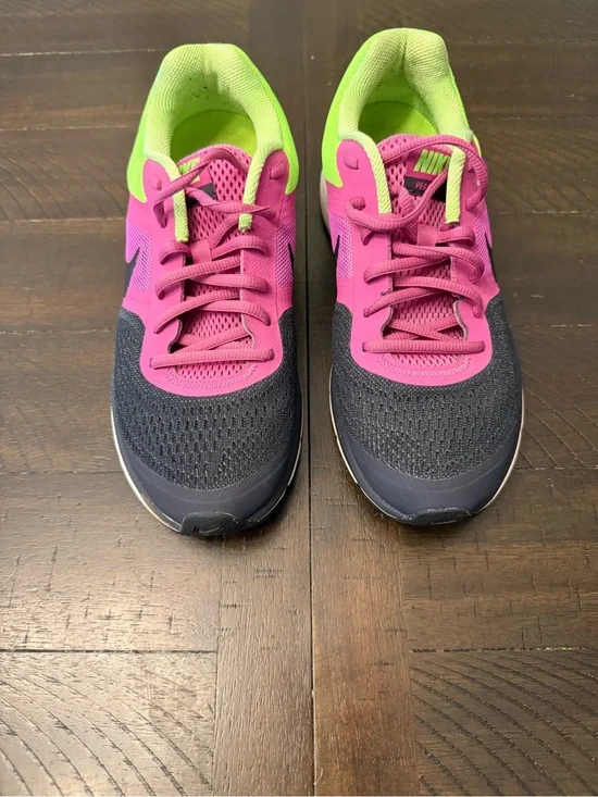 Nike Pegasus Running Cross Training Purple Green Women’s Shoes Size 9.5