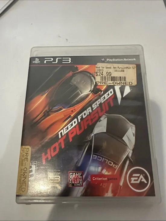 Need for Speed: Hot Pursuit (PS3) - Orange & Black