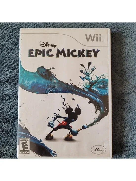 Disney Epic Mickey Nintendo Wii Complete CIB W/manual. Tested! Ships Fast