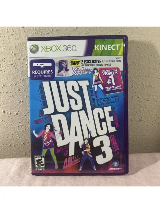 Just Dance 3 (Xbox 360) CIB COMPLETE & TESTED
