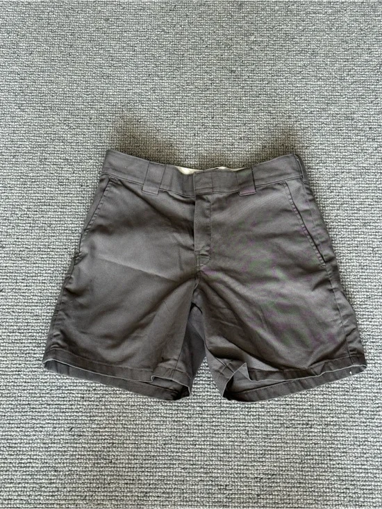 Dickies Flex Men's Grey Chino Shorts Relaxed Fit Size 30 Dress Pants