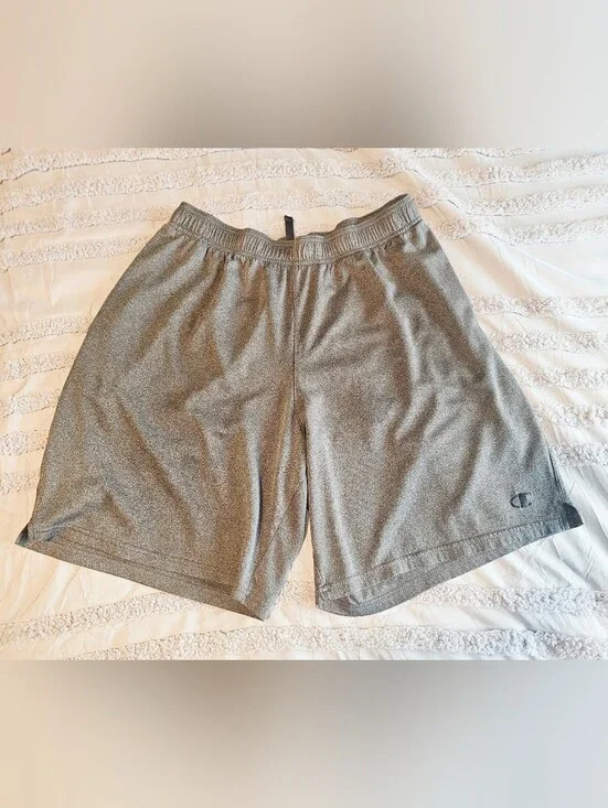 Champion Men's Athletic Shorts - Heather Gray