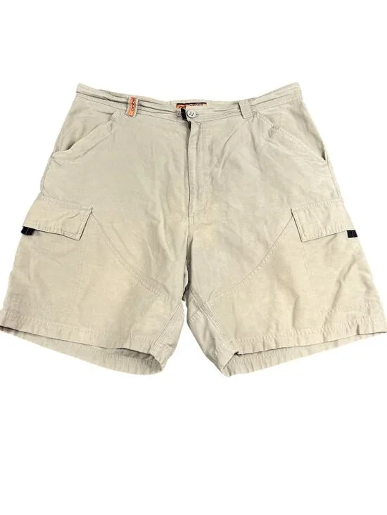 Oobe Outdoor Mens Khaki Cargo Shorts Size 36