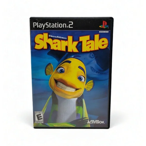 Shark Tale PS2 Game Activision Reef City Action Adventure Retro Console Gaming