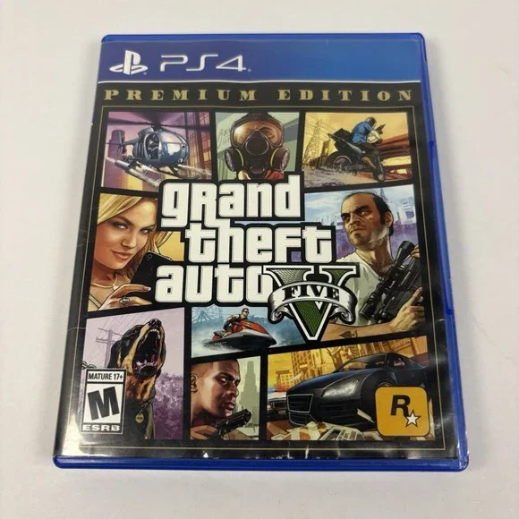 Grand Theft Auto V; CIB & Map Included (Sony PlayStation 4, 2014)