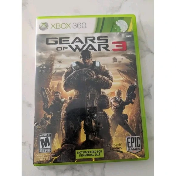 Gears of War 3 Xbox 360 Complete CIB Tested Working