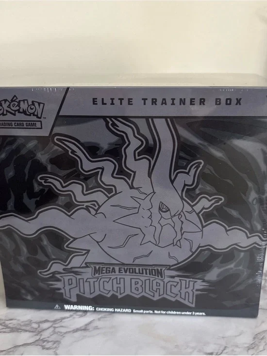 Pokémon Mega Evolution Pitch Black Elite Trainer Box (ETB) Sealed 8 pack