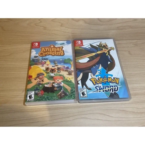 Pokémon Sword And Animal Crossing New Horizons - Nintendo Switch