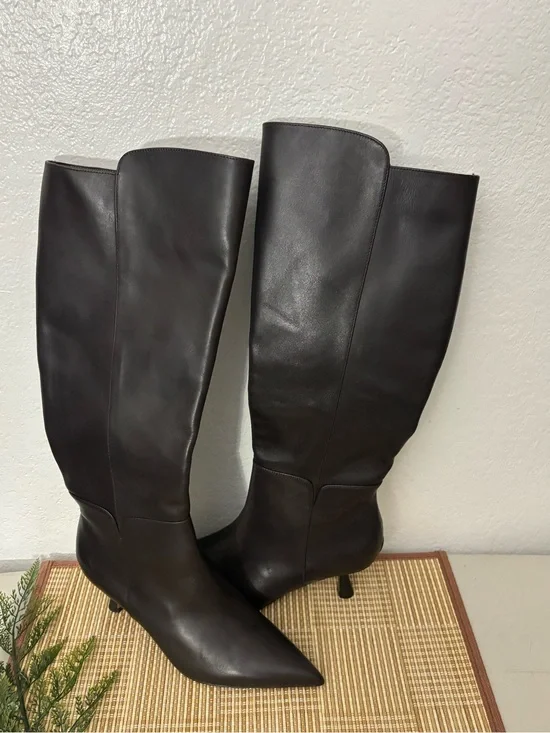 Sam Edelman Woman TAYLIN Pointed Toe Knee High Boot Size: 7.5M