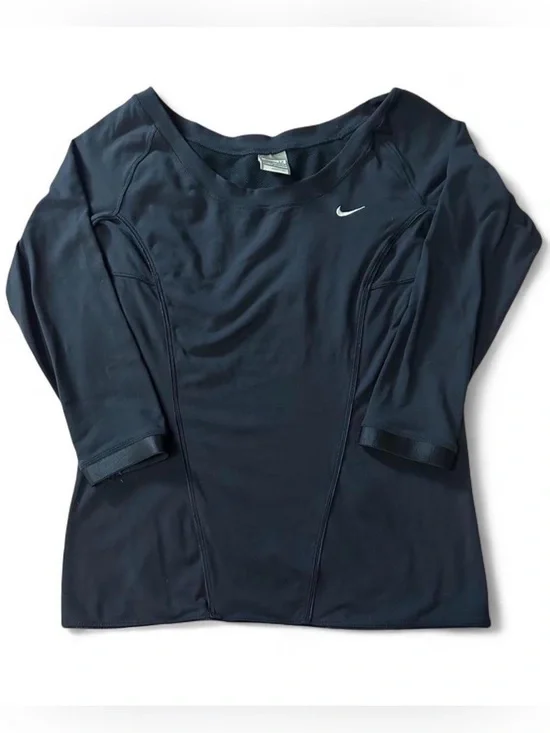 Nike Black Long Sleeve Athletic Tee
