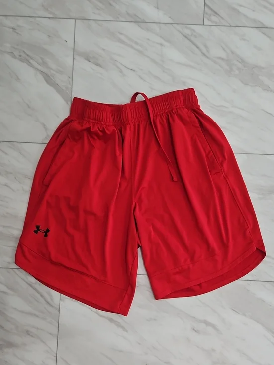 Under Armour Men’s Red Athletic Training Shorts