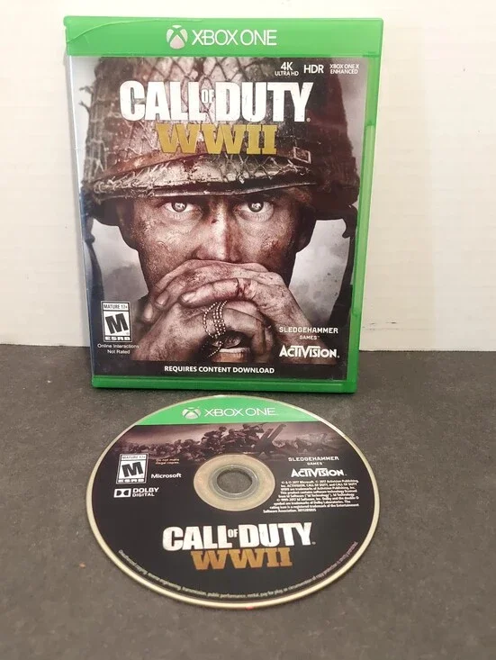 Call of Duty WWII Microsoft Xbox One X Enhanced Complete Call Of Duty Ww2