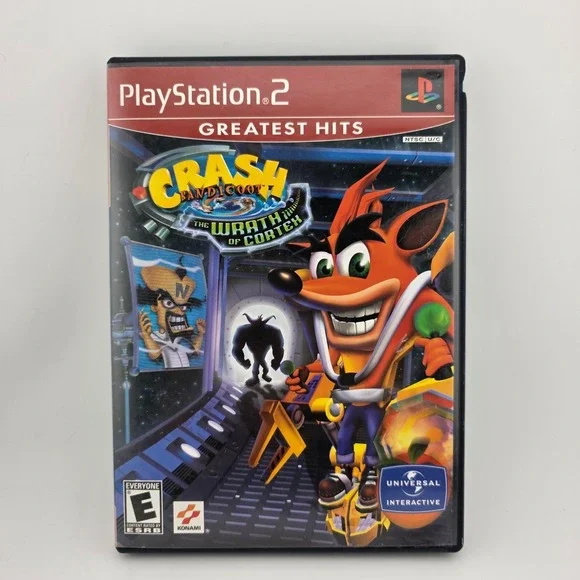 Crash Bandicoot The Wrath‎ of Cortex PlayStation 2 PS2 Game Greatest Hits
