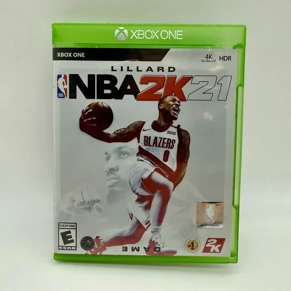 NBA 2K21 For Xbox One Game Case And Insert Tested‎
