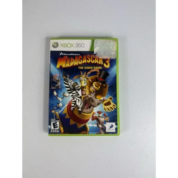 Xbox 360 Madagascar 3 The Video Game