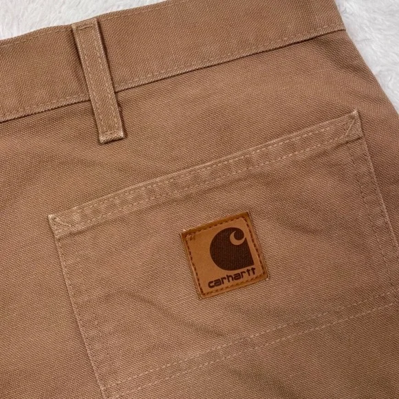 VTG Y2K Carhartt Carpenter Shorts Mens 40 Brown Desert B25 SDL Duck Canvas Work