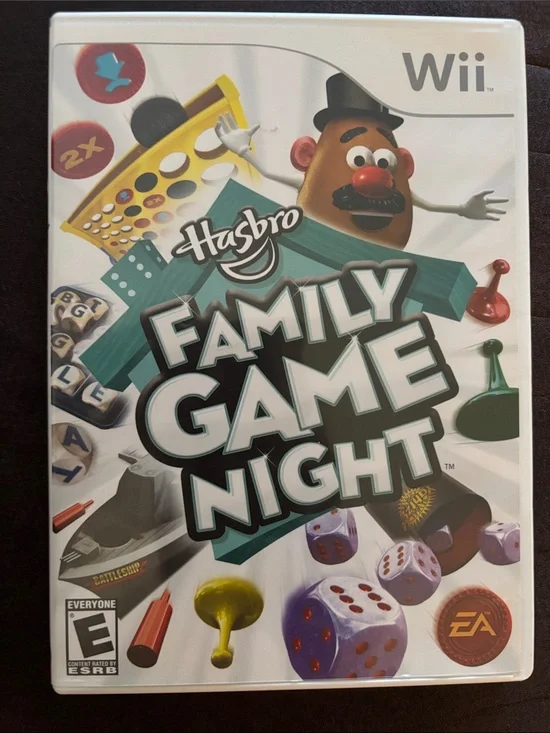 Hasbro Family Game Night (White) - Wii Video Game