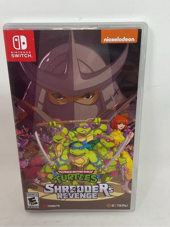 Nintendo Switch Teenage Mutant Ninja Turtles: Shredder's Revenge - Purple Cover