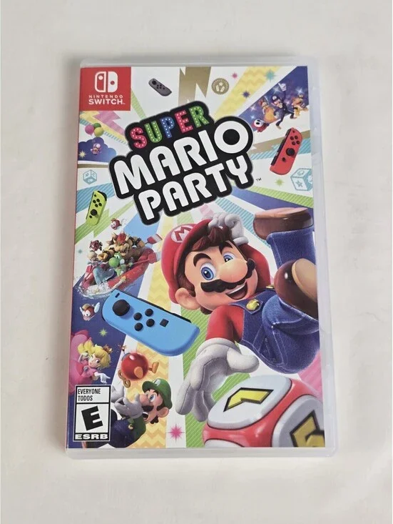 Super Mario Party (Nintendo Switch, 2018) CIB Tested