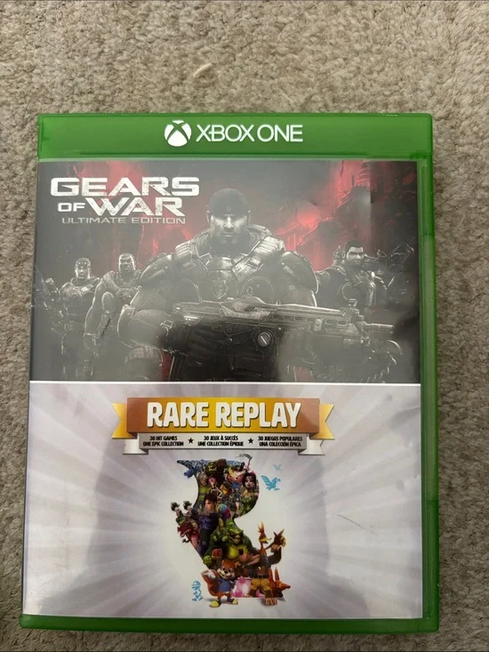 Xbox One Gears of War Ultimate Edition + Rare Replay Bundle - Green