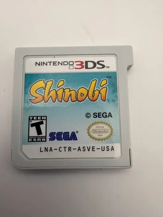 Shinobi (Nintendo 3DS, 2011) Cartridge Only Tested Authentic