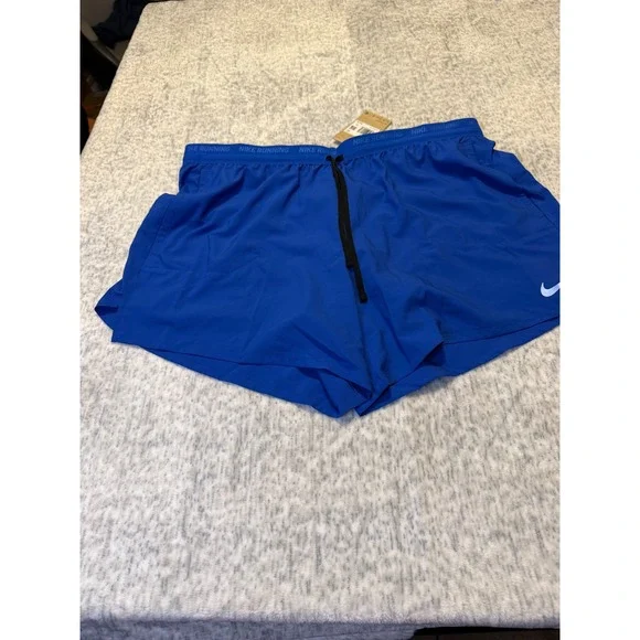 Nike Mens Running Shorts Blue Athletic Performance XX Large NWT‎
