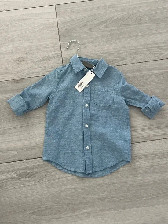 Janie and Jack 2t long sleeve button down