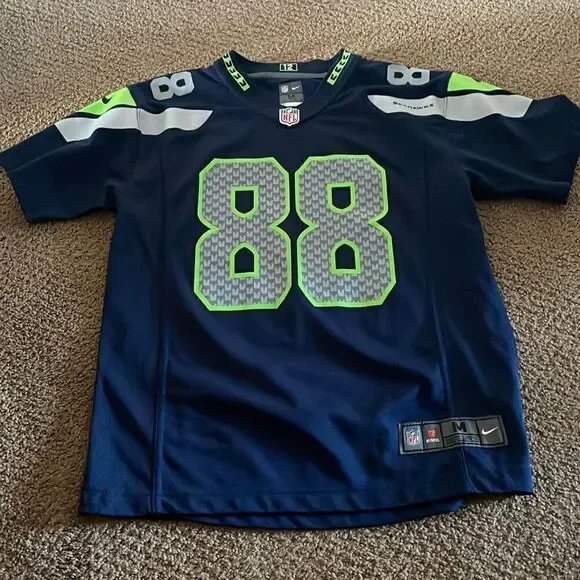 Nike Boys Seattle Seahawks Jimmy Graham Navy Football Jersey