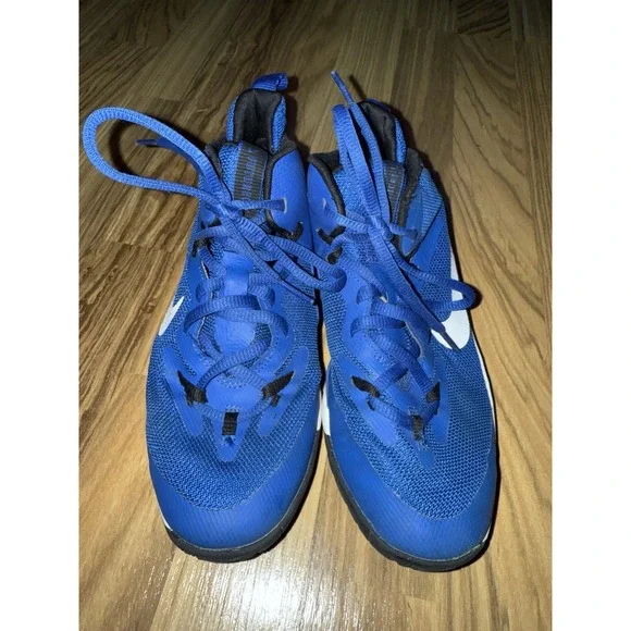 Nike Boys's‎ 3Y 3 Future Court Royal Blue White Basketball Shoes 2018
