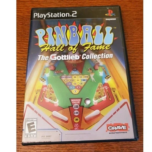 Pinball Hall of Fame The Gottlieb Collection Sony PlayStation 2 PS2 Game CIB
