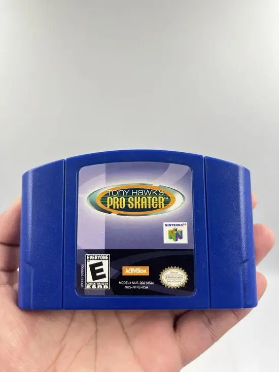 Tony Hawk’s Pro Skater Nintendo 64 N64 Authentic Tested Working