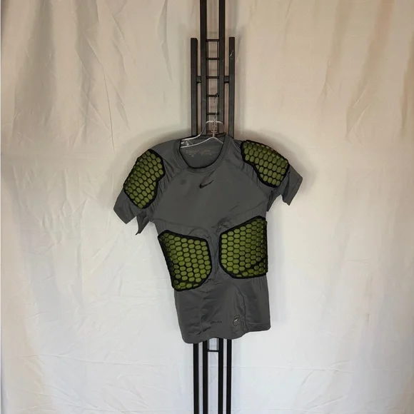 Nike Kids Gray‎ and Lime Green Performance Jersey