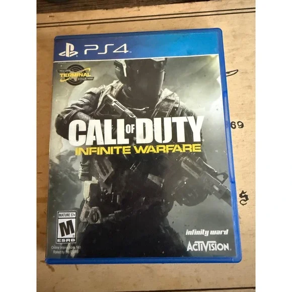 Call of Duty Infinite Warfare PS4 Video Game Activision CIB Terminal Bonus Map