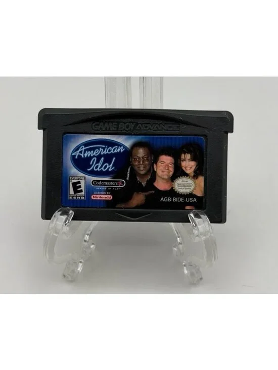 American Idol Nintendo Gameboy Advanced Game GBA Cartridge Only Tested Working
