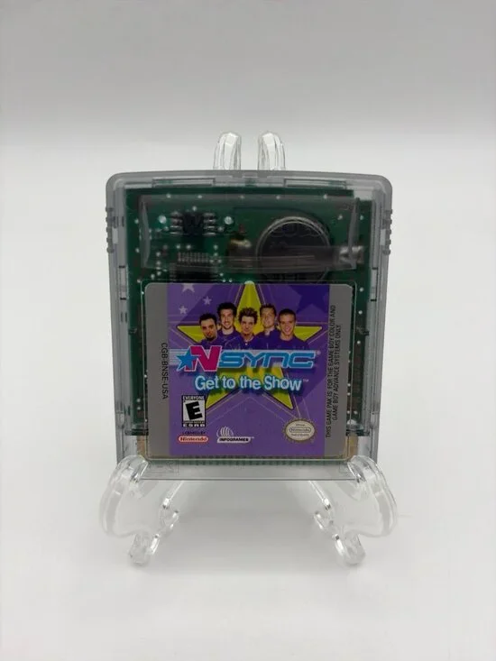 N'SYNC Get To The Show Cartridge Only Nintendo GameBoy Color Tested Working