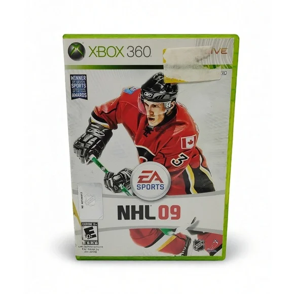 NHL 09 Xbox 360 Ice Hockey Sports Simulation Game Def Skill Stick Pro Mode
