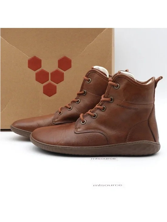 Women's VivoBarefoot Pilgrim Leather Grounded Barefoot Boots
