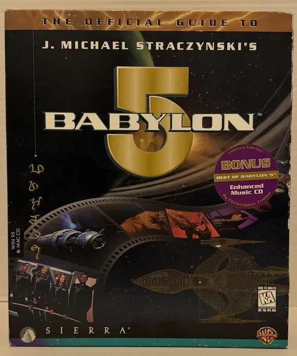 Official Guide to Babylon 5 for PC Win 95 and MAC CD BOXED