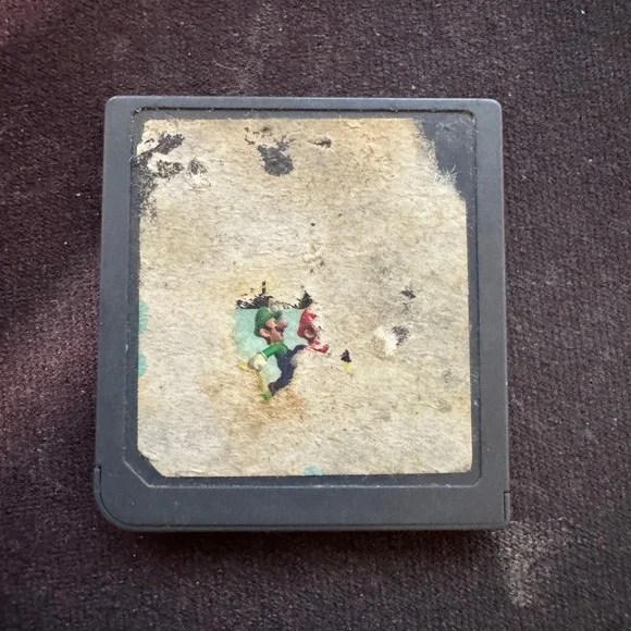 New Super Mario Bros Nintendo DS Game Card Authentic NTR-005 Platformer