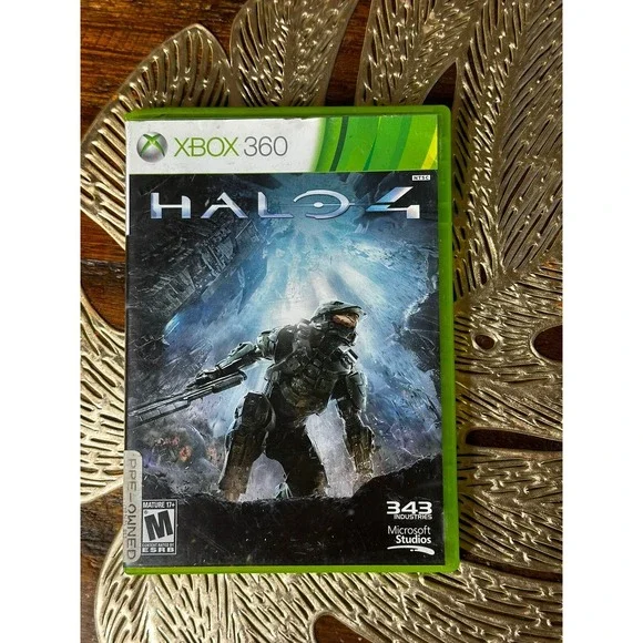 Halo 4 Microsoft Xbox 360 (2012) 2 Disc Tested And Working no manual