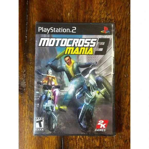 New Sealed Motocross Mania 3 Sony PlayStation 2 PS2 2005 Sealed New In Case Game